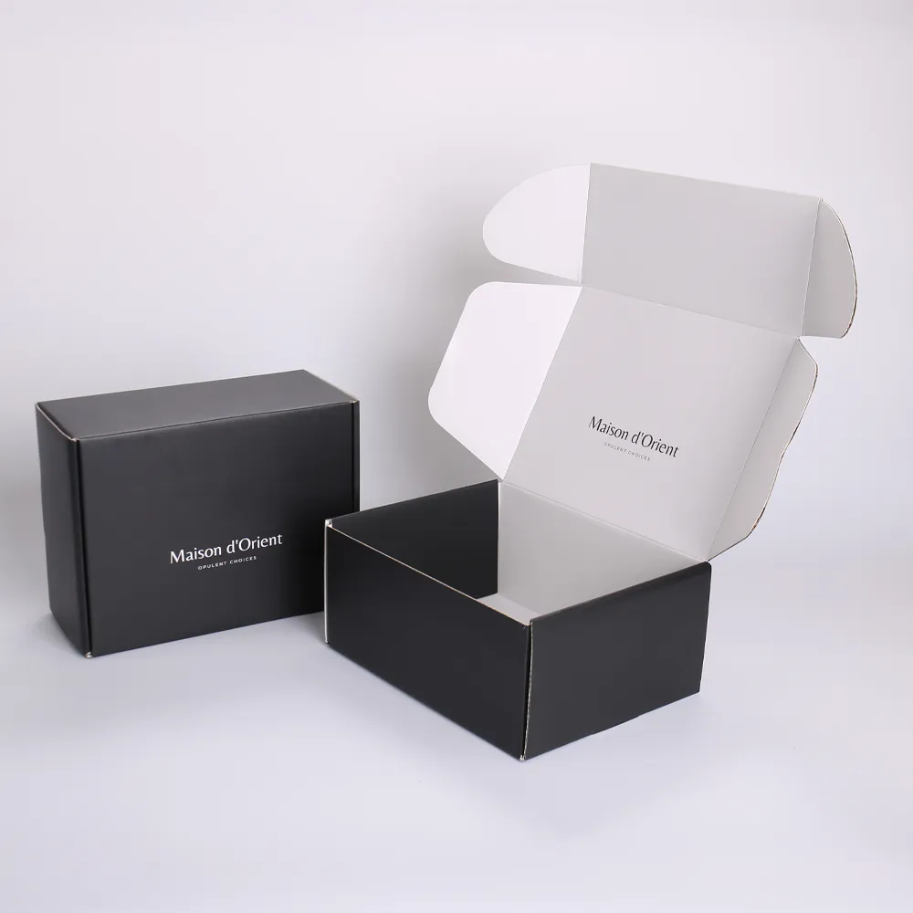 Black Matte Mailer Box