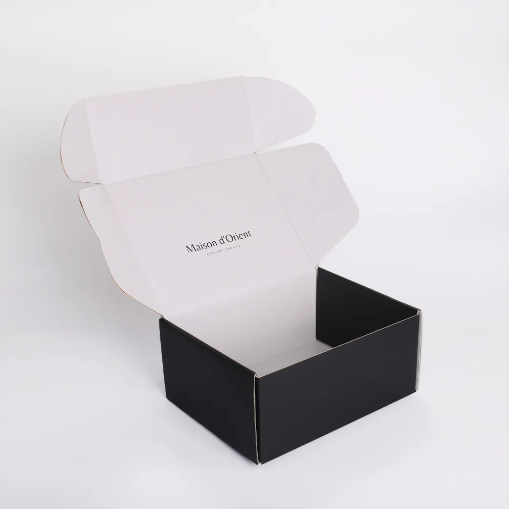 Black Matte Mailer Box - alternate view